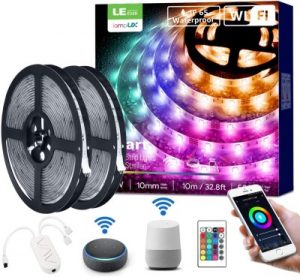 LE LED Strip Lights waterproof  with remote