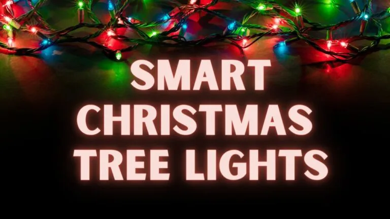 Smart christmas tree lights