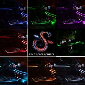 HOLDCY Led light strips for car interior