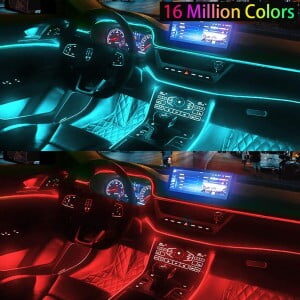 LEDCARE Car interior LED strip lights