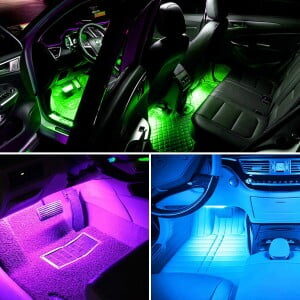 SUNNEST Usb Led Light Strip For Car