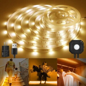 LEHOU Motion Sensor Light Strip For Stair