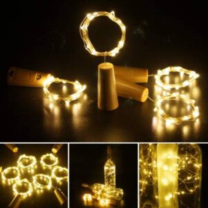 Aokely bottle lights with cork switch