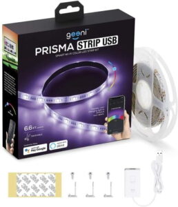 Geeni Prisma USB Multicolor Smart LED Strip Lights