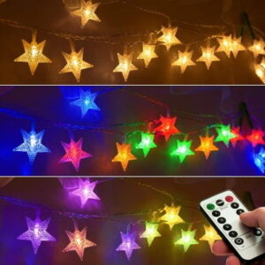 Homeleo Star string lights for kids room