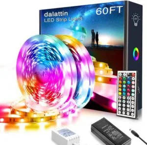 Dalattin 60 ft led strip lights