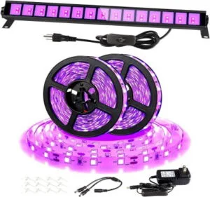 ISUERFY LED Black Light Strip.