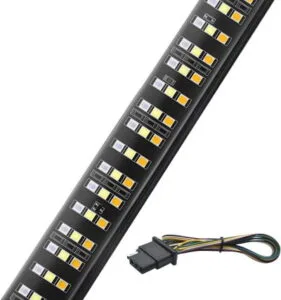 MICTUNING Red Led Strip Brake Light