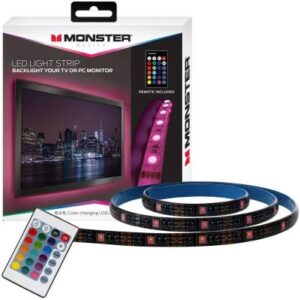 Monster Basics Black Light Led Strip For Tv