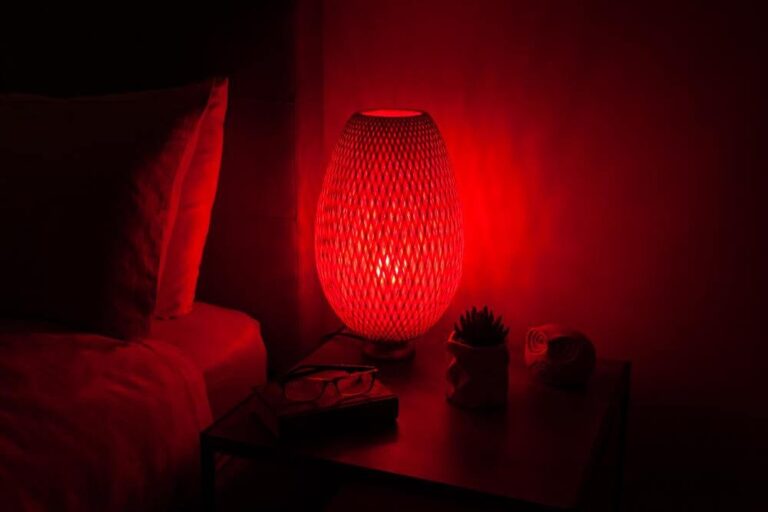 What color led light helps you sleep?