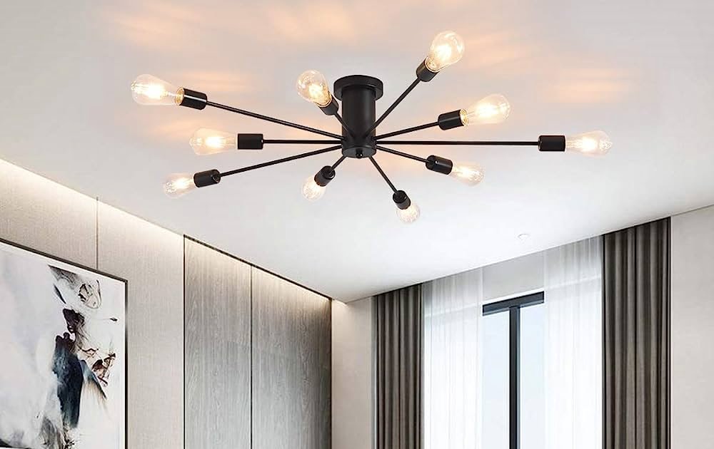 Modern Metal Ceiling Light