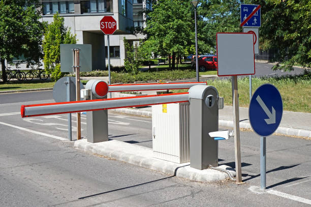 Parking Lot Barrier Lights